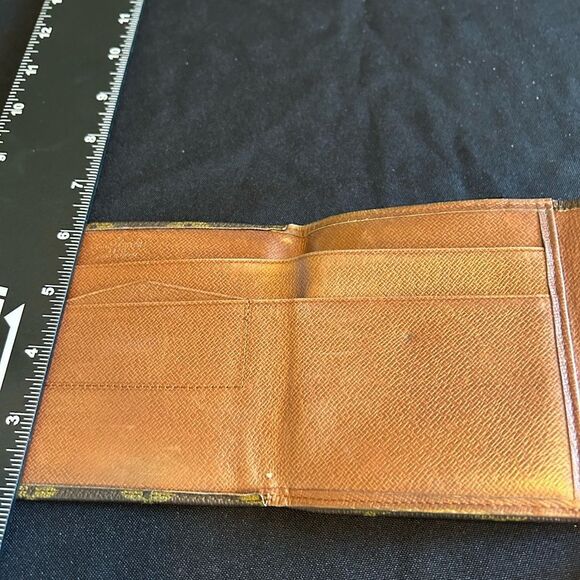 Louis Vuitton Brown Monogram Wallet Authentic - Picture 3 of 5